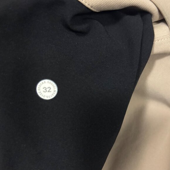 Lululemon Mens Commission Pant Slim Warpstreme Size 32 Beige - Picture 11 of 11